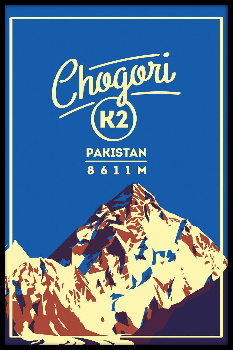 K2 vintage poster