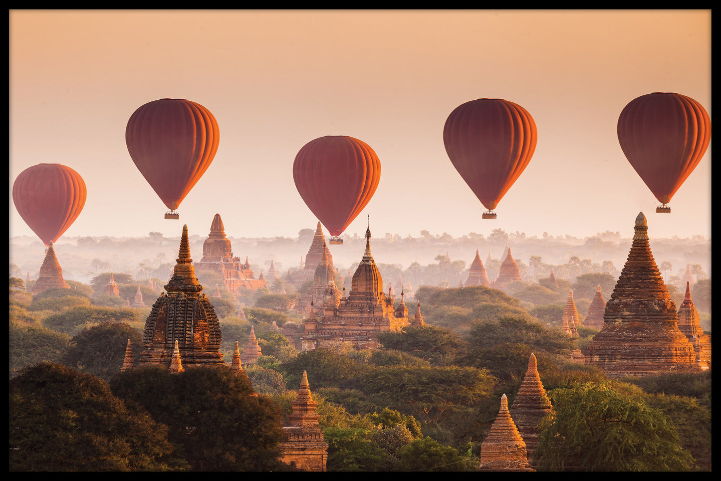 Myanmar Bagan poster