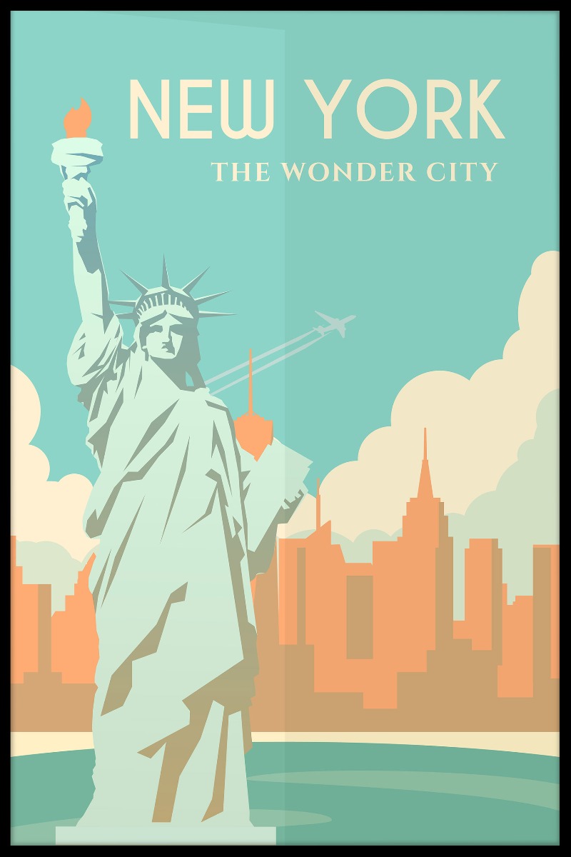 New York vintage reseposter