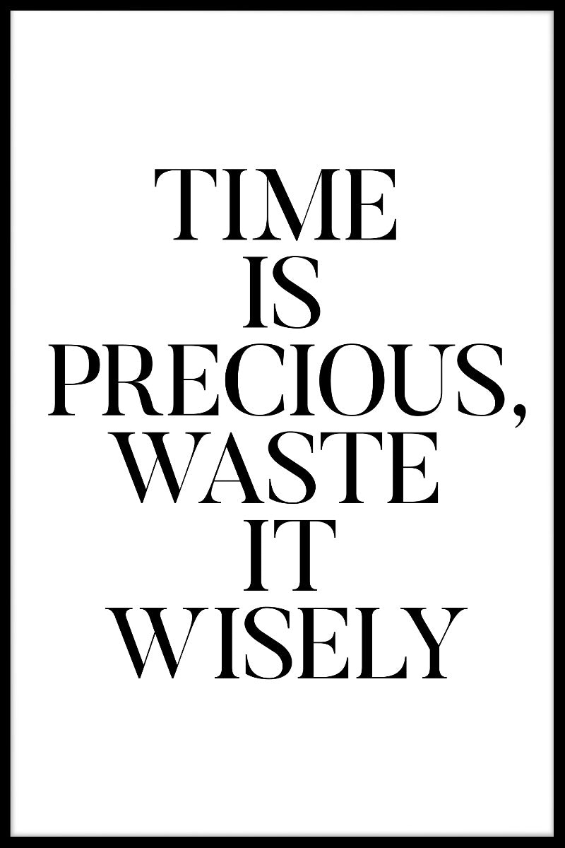 Slösa det klokt poster