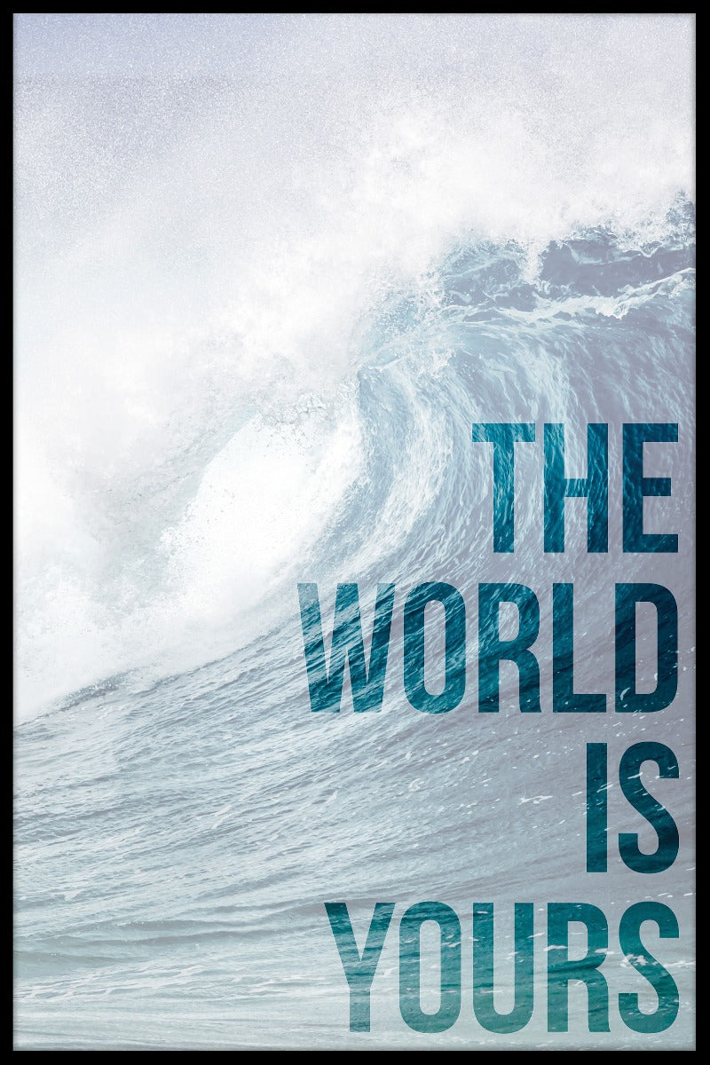 Världen är din poster