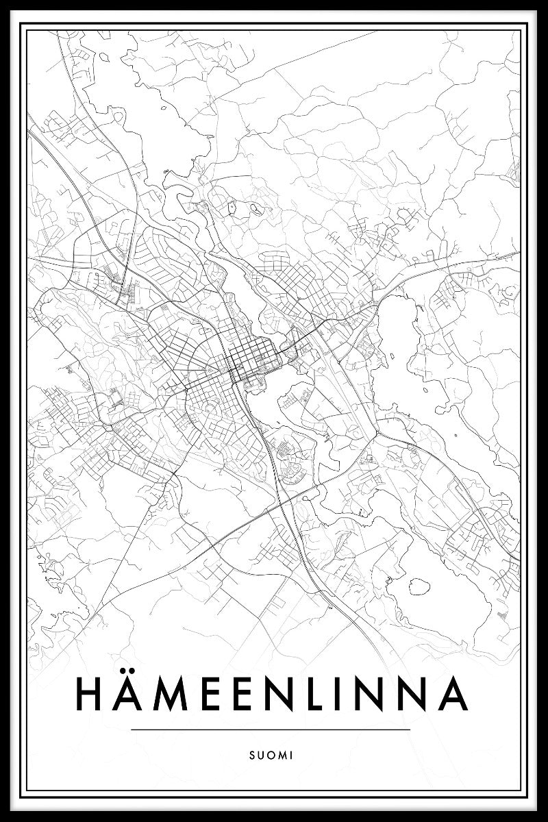 Tavastehus Kartposter