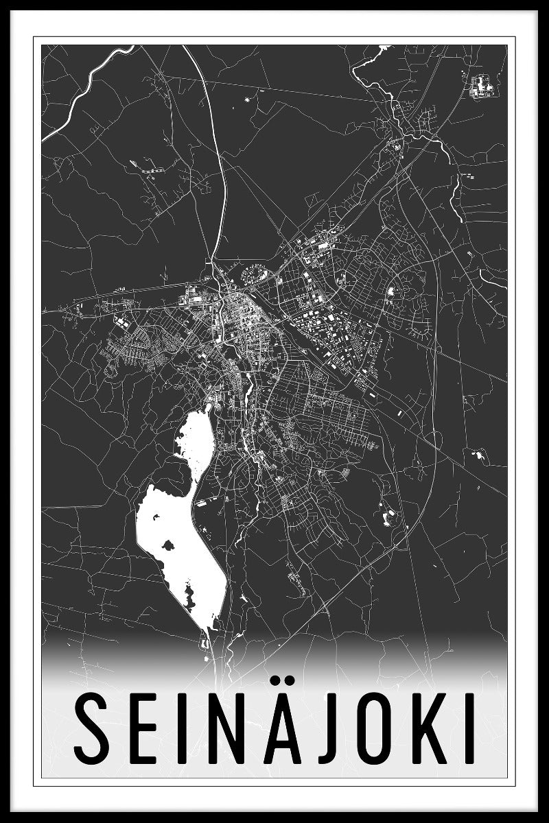 Seinäjoki Kartposter