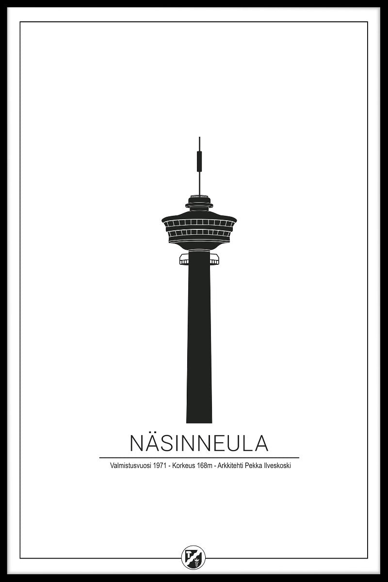 Näsineula Tammerfors Poster