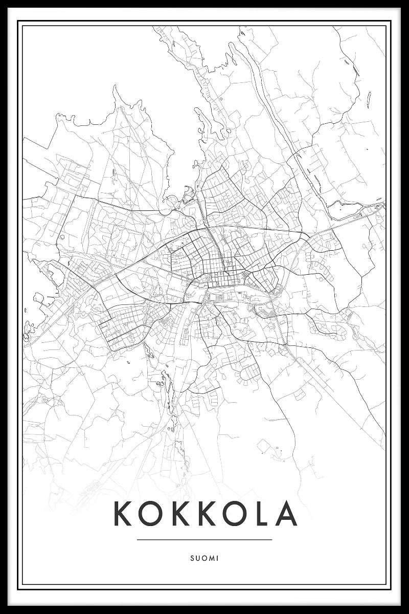 Karleby Karta N02 Poster-s