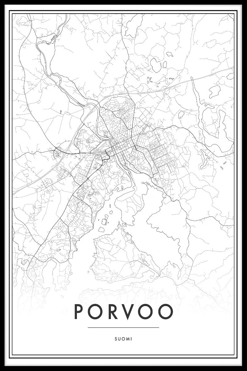 Borgå kartposter