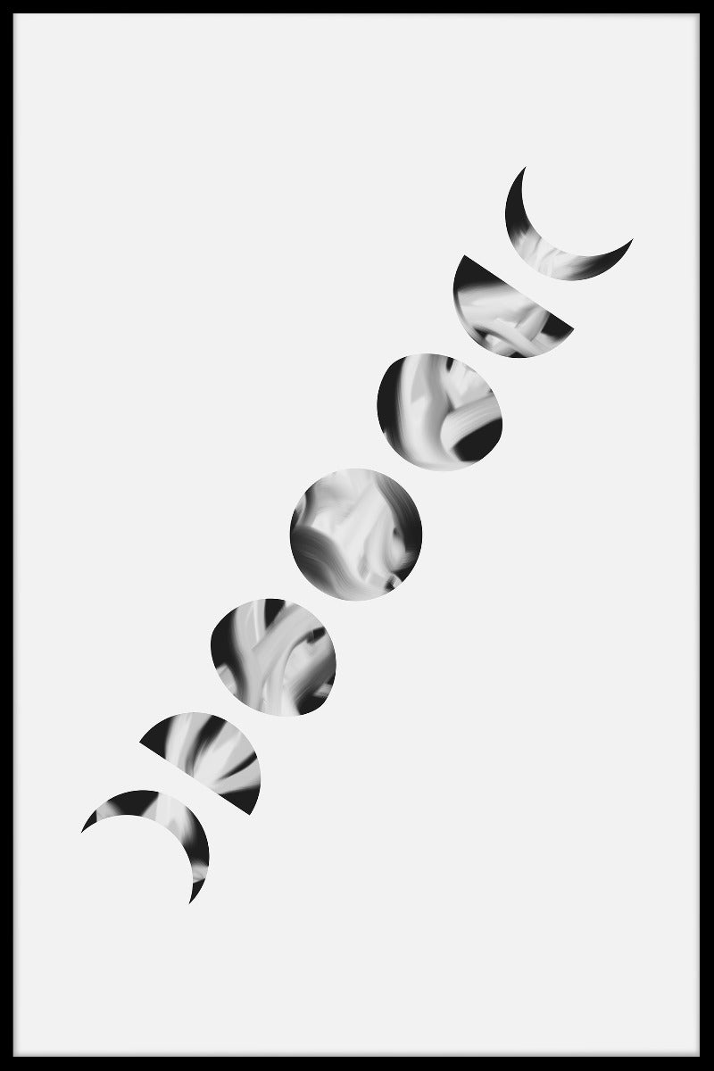 Månfaser poster