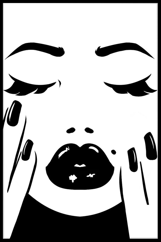 Mode grafisk konst N03 poster