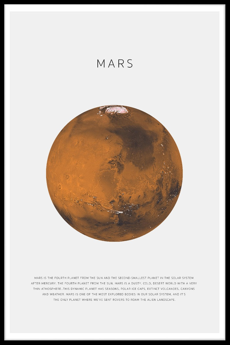 Mars poster