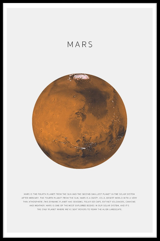 Mars poster