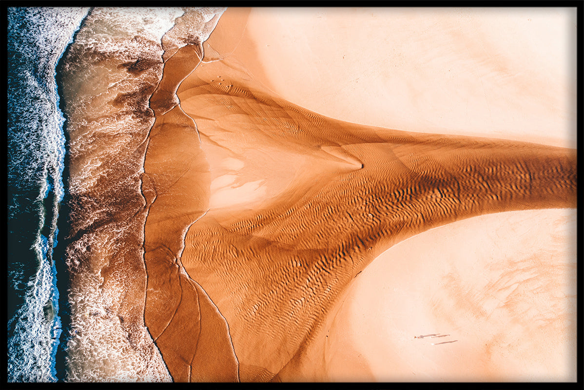 Abstrakt landskap N01 poster