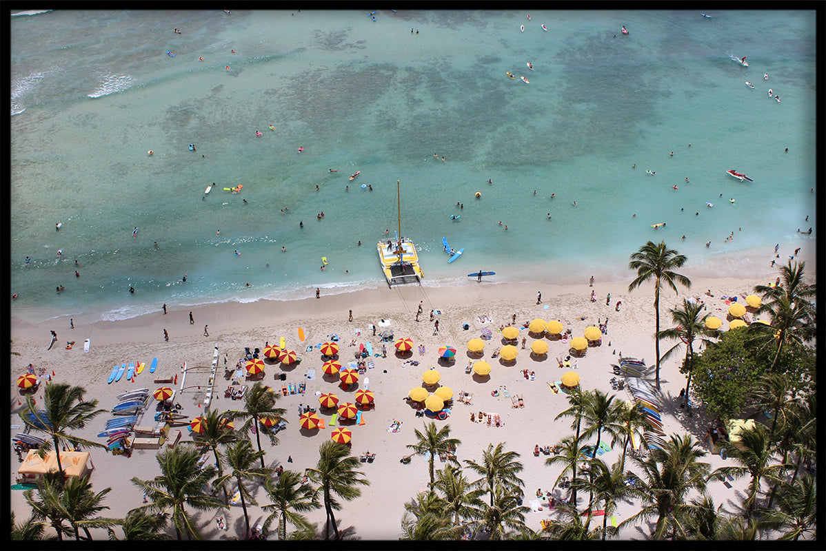 Vintage strand poster