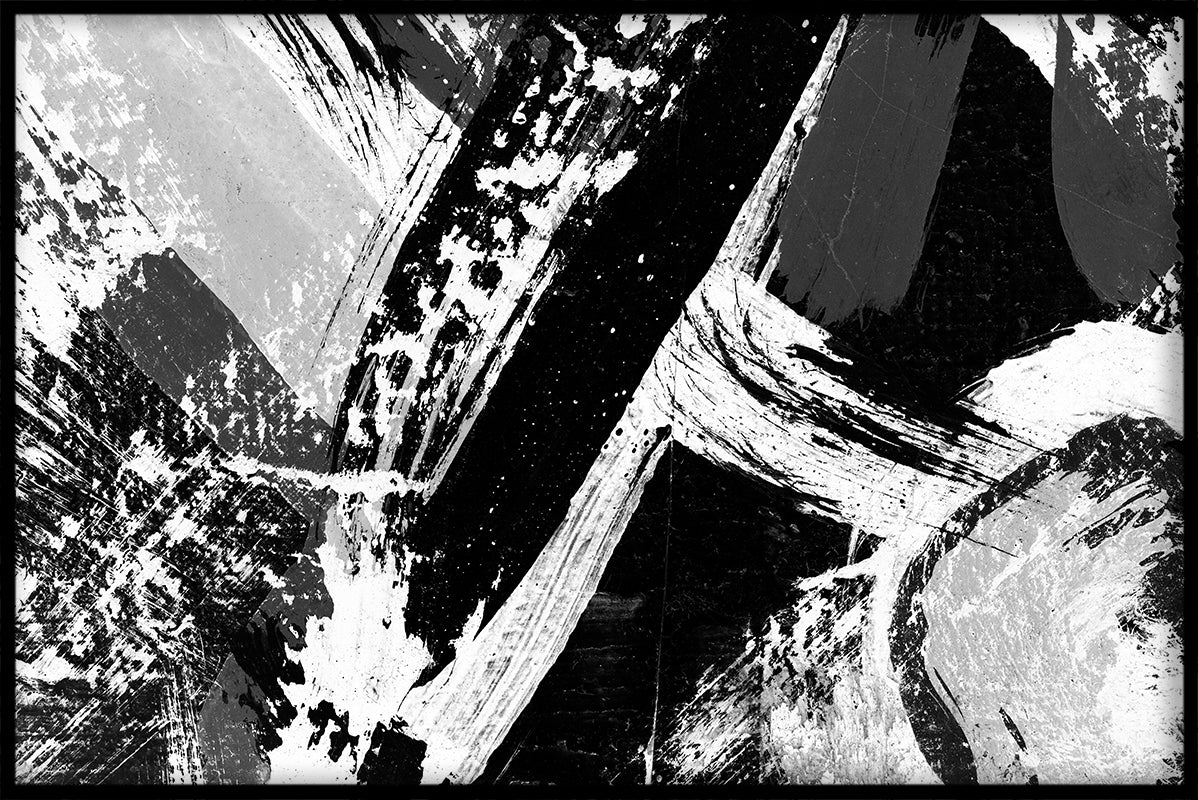 Abstrakt målning konst poster