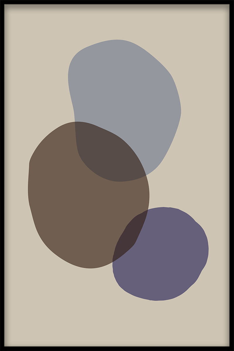 Organiska former 05 poster