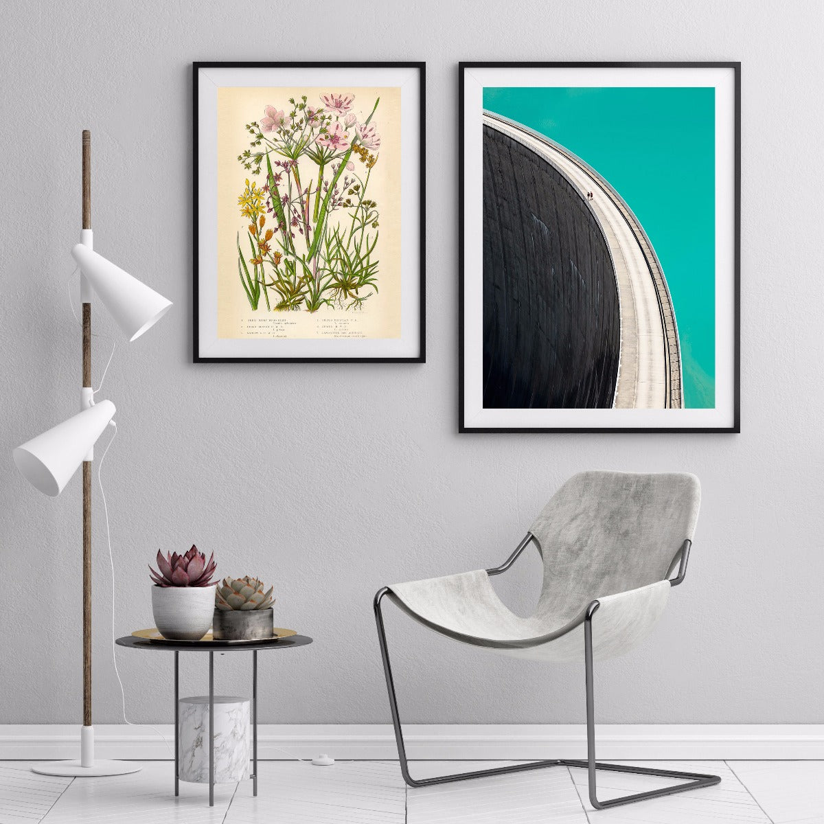 poster Stausee Mooserboden Dam