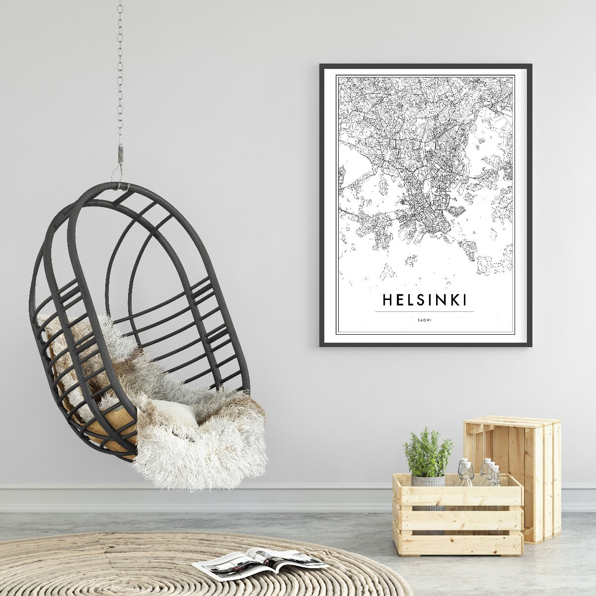 Helsingfors kartposter