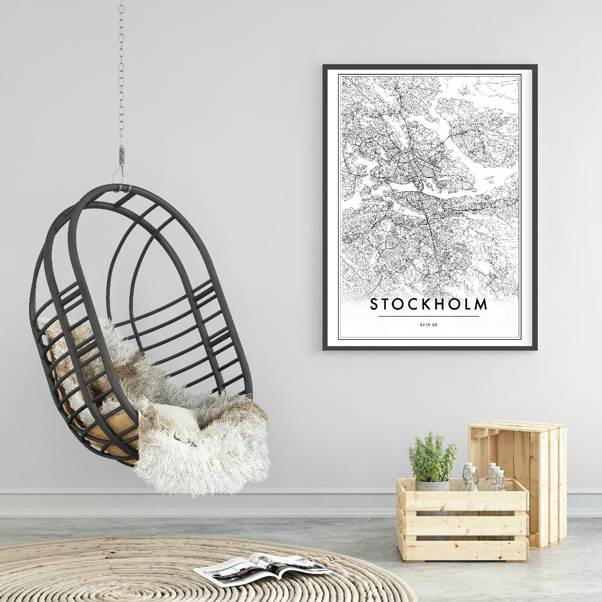 Stockholm Kartposter