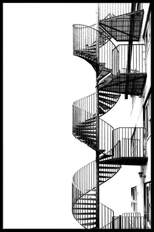 Spiraltrappa poster
