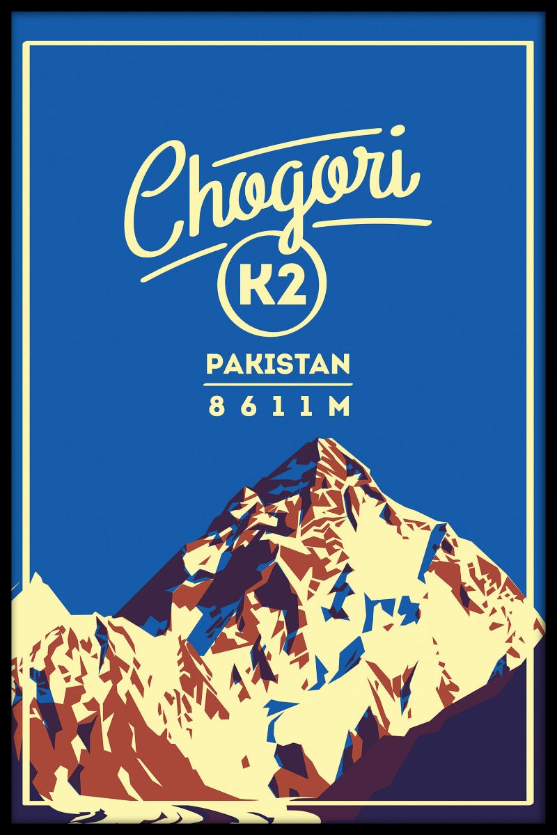 K2 vintage poster
