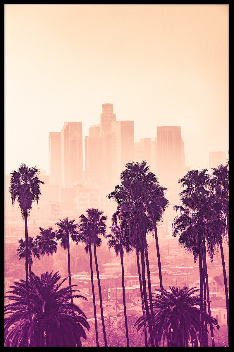 Los Angeles Skyline poster