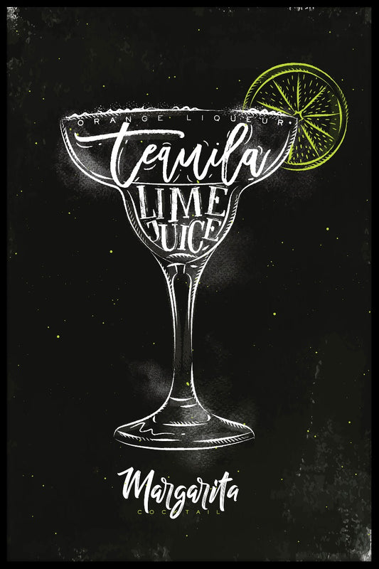 Margarita Cocktailposter