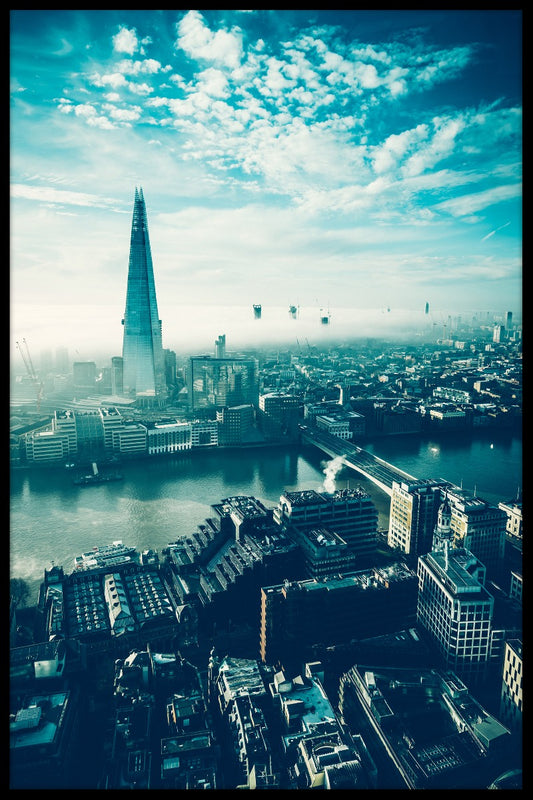London Shard Skyline poster
