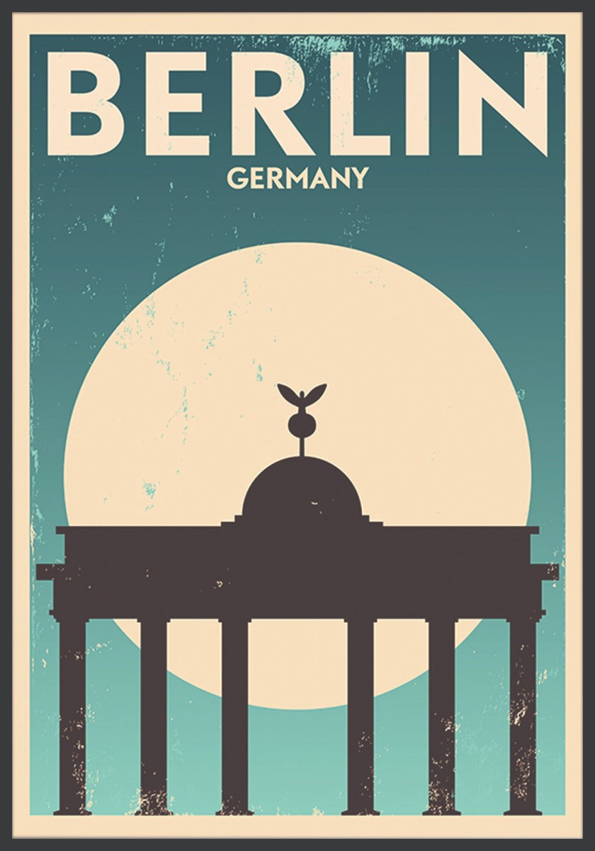 Berlin vintage poster