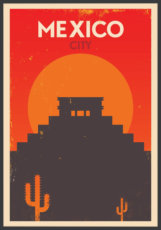 Mexico vintage poster