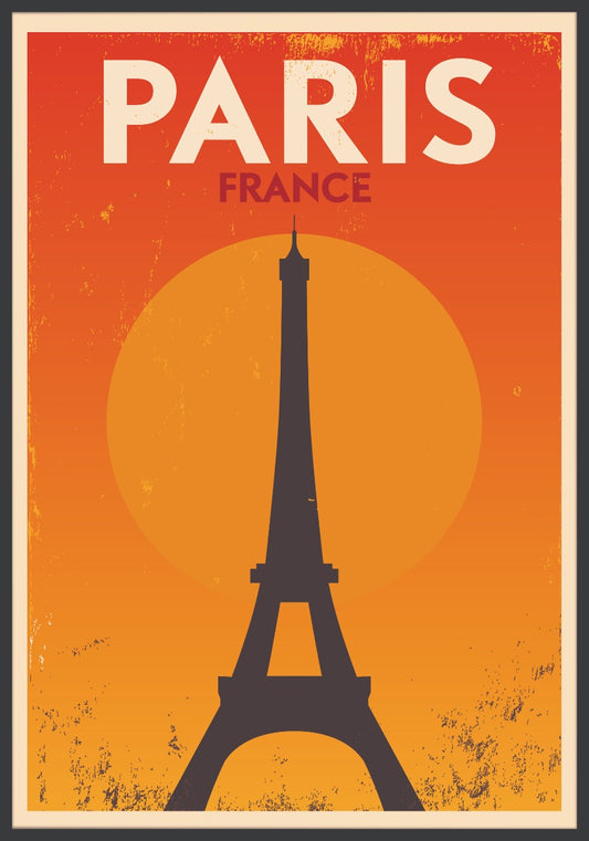 Paris vintage poster