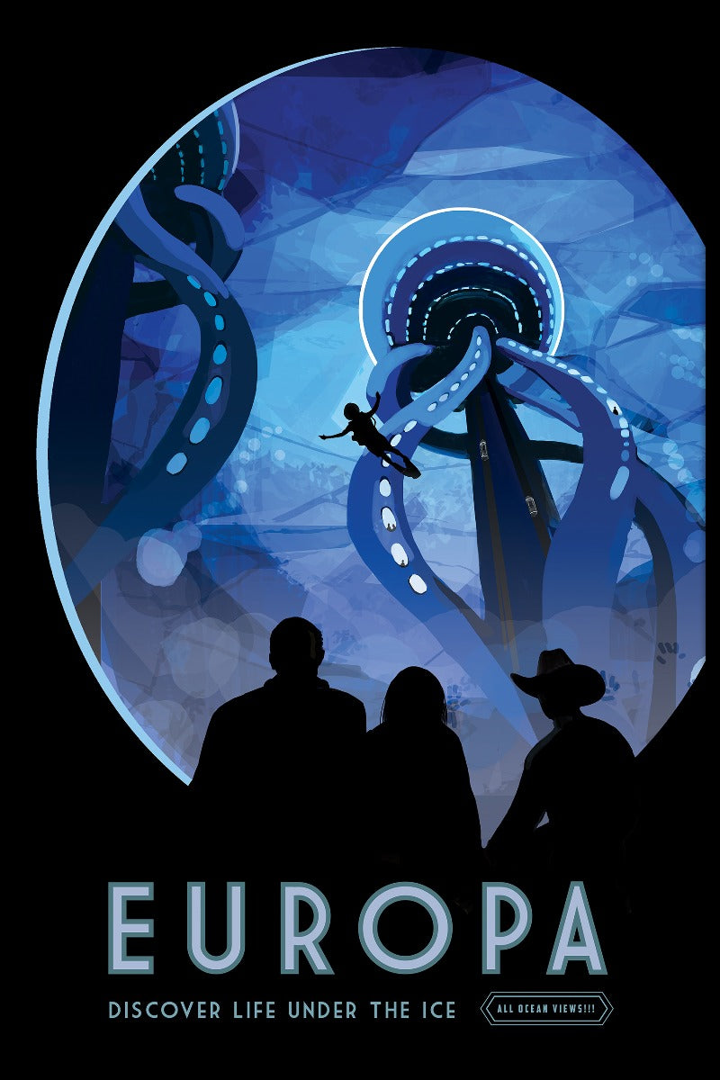 NASA Europa poster
