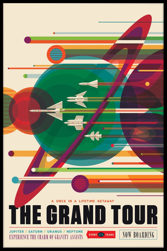 NASA Grand Tour affisch-s