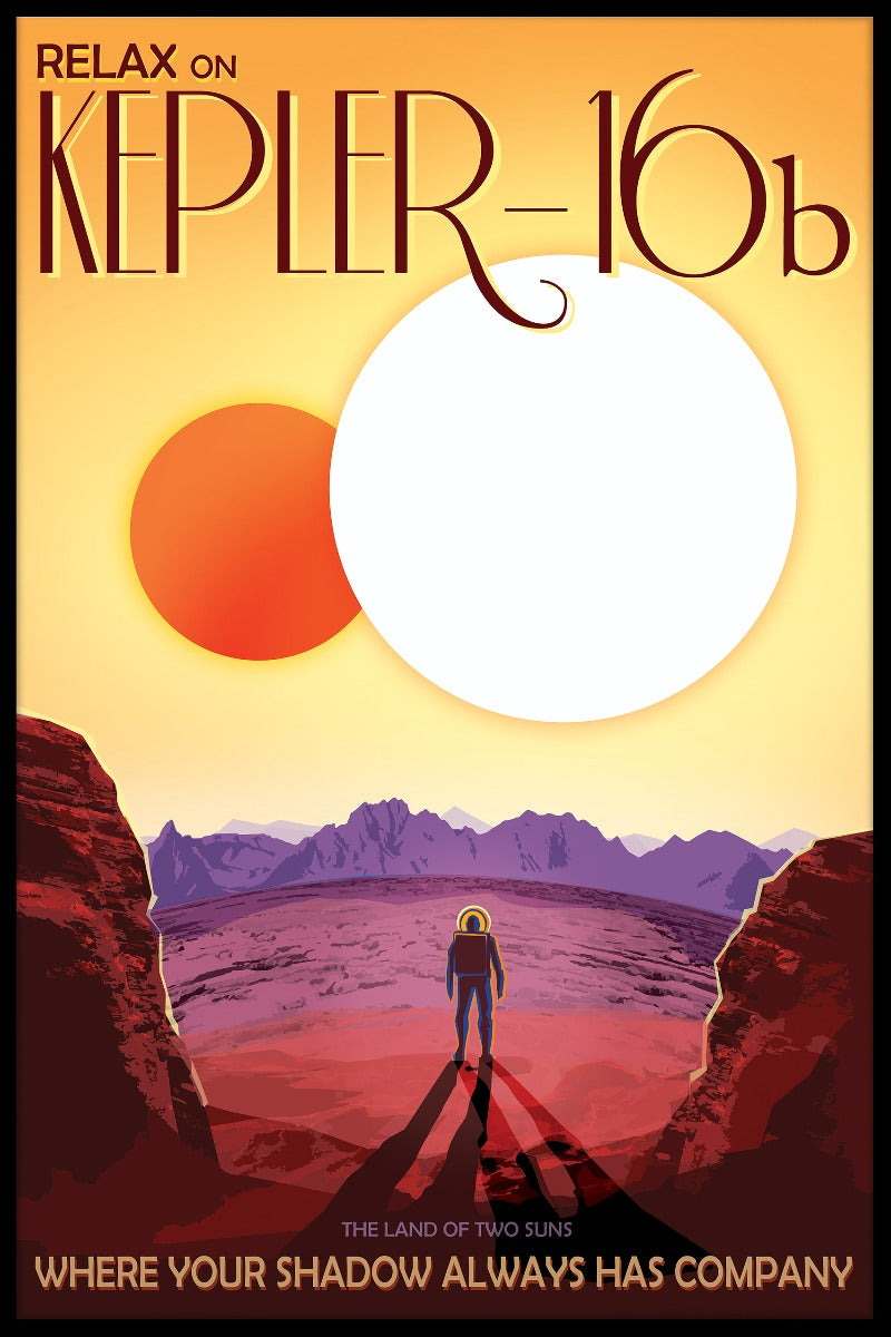 NASA Kepler16b poster