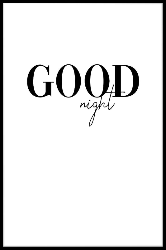 God natt poster