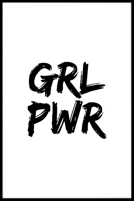 Girl Power poster