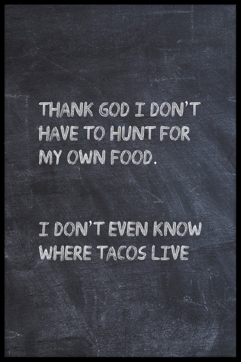 poster Where Do Tacos Live
