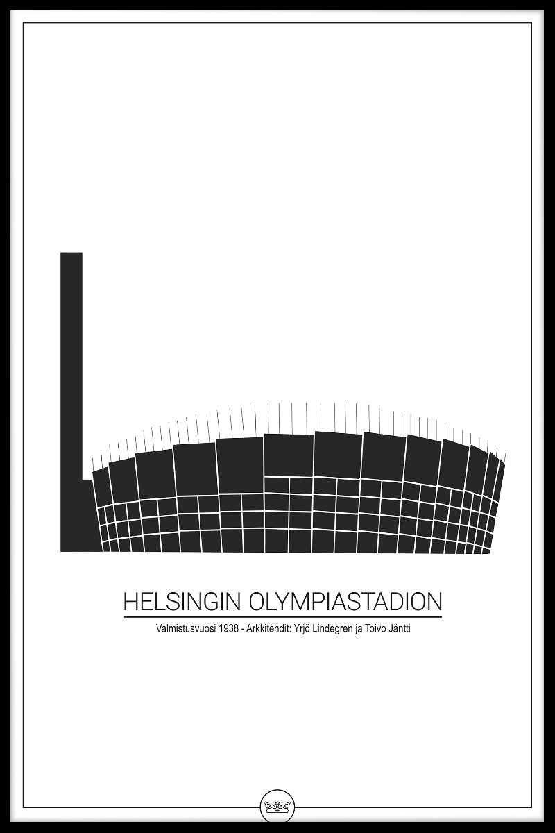 poster Helsingfors Olympiastadion