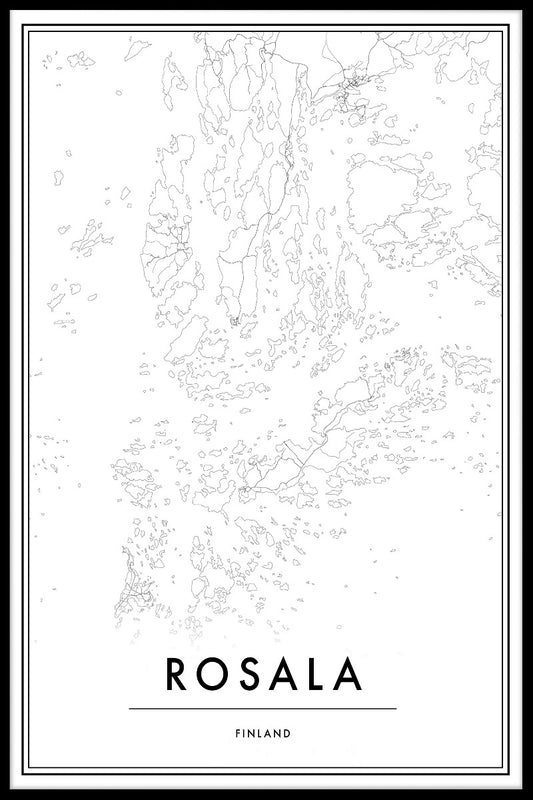 Rosala kartposter