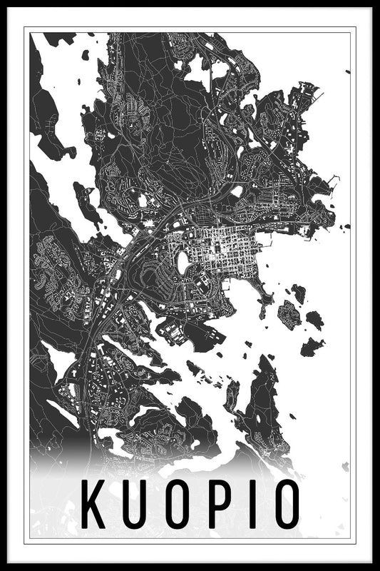 Kuopio Karta N02 poster