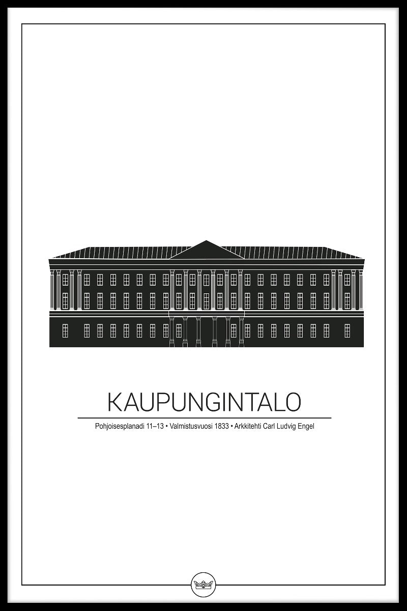 Helsingfors stadshus poster
