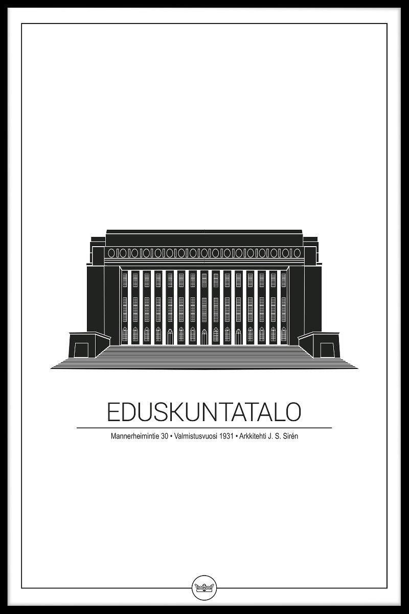 Riksdagshuset Helsingfors poster