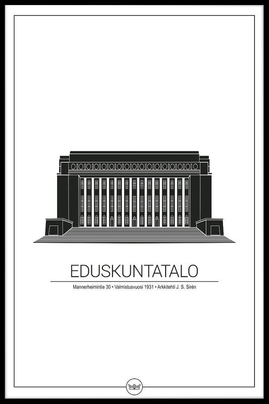 Riksdagshuset Helsingfors poster