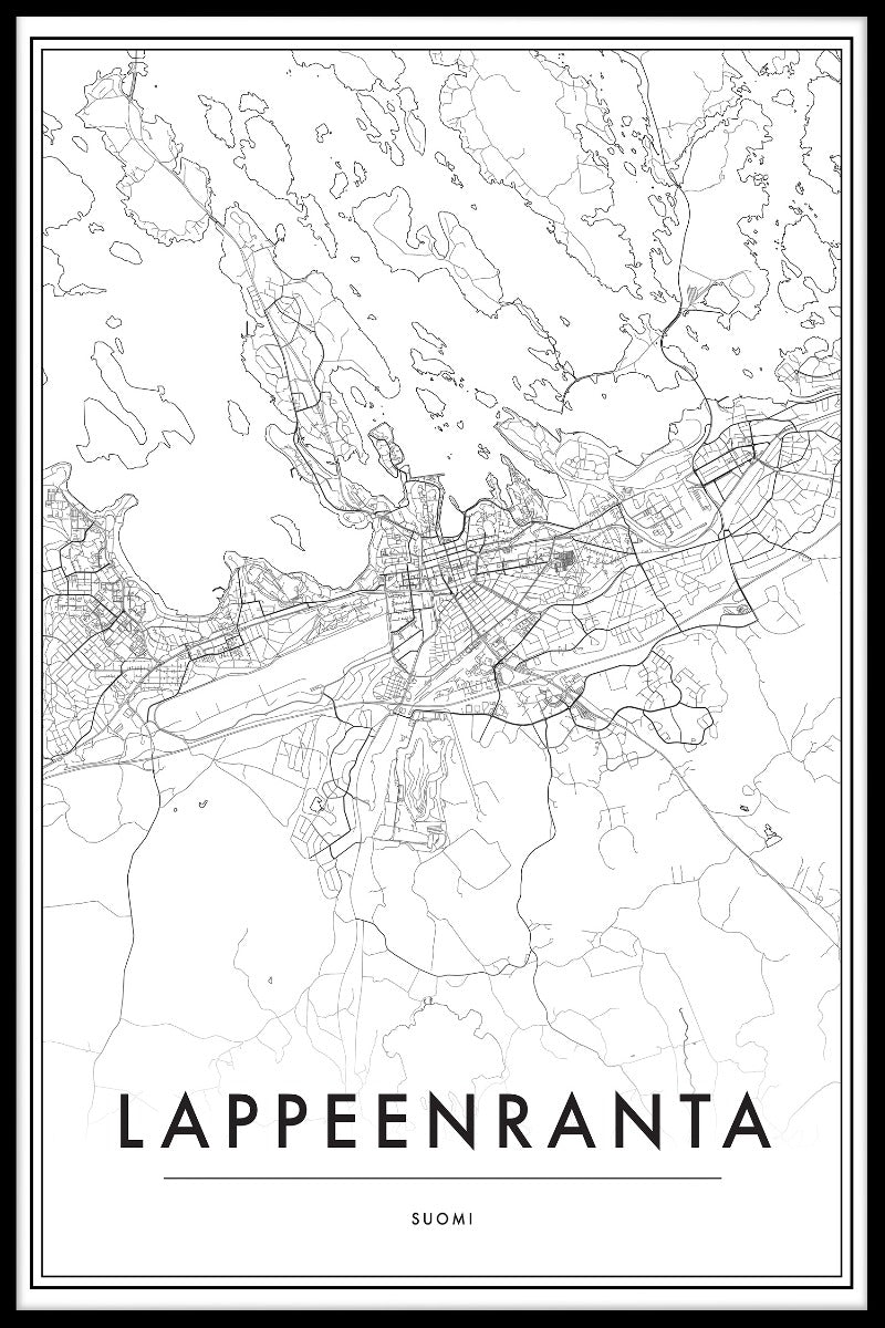 Villmanstrand Karta N02 poster