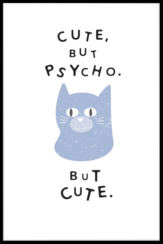 Söt Psycho N02 poster