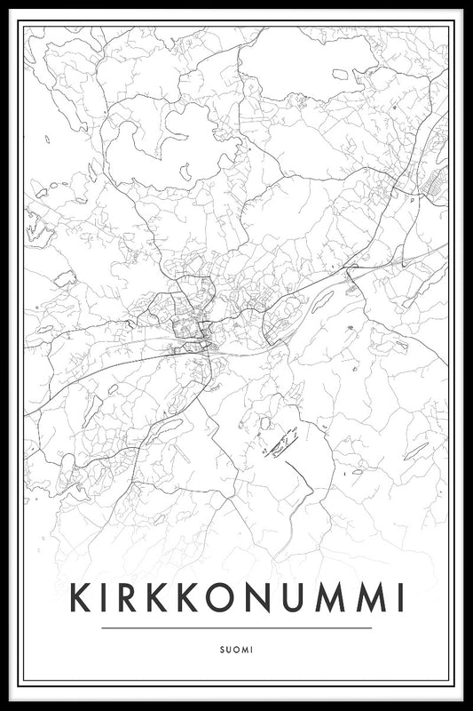 Kyrkslätt kartposter