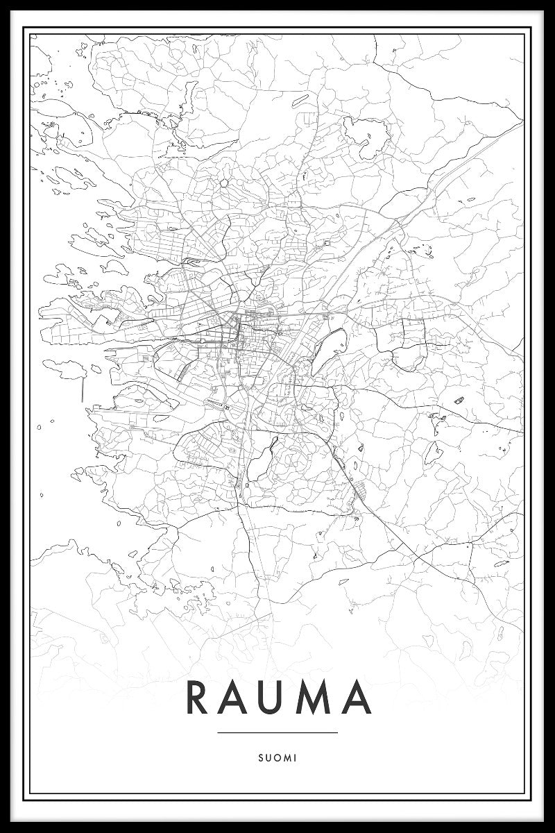 Rauma Karta N02 poster