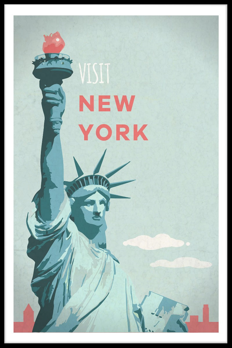 Besök New York Poster