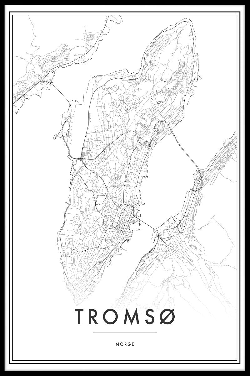 Tromsø kartposter