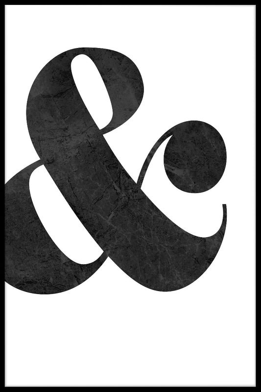 Ampersand poster