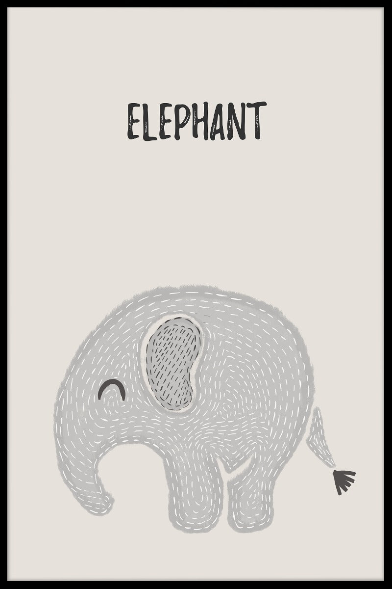 poster för elefantbarn