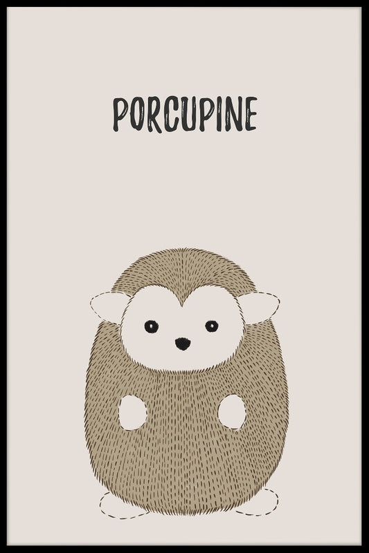Porcupine barn poster